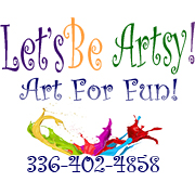 logo for Let's Be Artsy!
